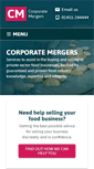 Mobile Screenshot of corporatemergers.co.uk